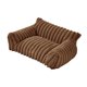 thumbnail image 4 of Cama para gatos y perros, portátil, suave, antideslizante, para interiores Café, 4 of 9