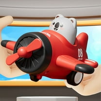 Summer Airplane Toys for Toddlers 1-3, Press and Go Car Toys for Boys and Girls, Christmas Birthday Gifts for 1 2 3 Year Old Boys Girls Toddler Toys Age 1-2