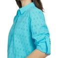 thumbnail image 4 of Chaps Women's Shirt - Classic Fit Button Down Long Sleeve Shirt (XS-XXL), 4 of 7