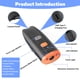 thumbnail image 2 of Dispositivos de control de ladridos para perros: dispositivo antiladridos para entrenamiento de perros y modos de disuasión: silbato ultrasónico recargable para perros para dejar de ladrar, 2 of 5