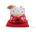 thumbnail image 1 of NUOLUX Cat Wealth Lucky Good Chinese Waving Car Dashboard Animal Maneki Japanese Luck Fortune Statue Neko Statues Figurines, 1 of 6