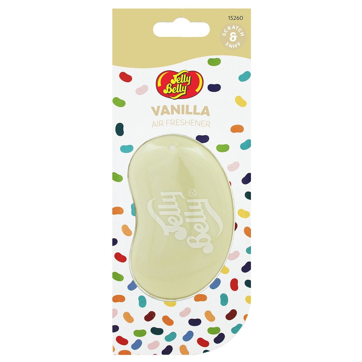 Jelly Belly 3D Hanging Air Freshener - Vanilla