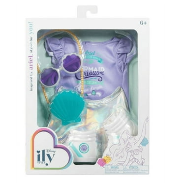 Disney ILY 4ever Ariel Inspired Fashion Pack, Fashion Compatible with Most 18″ Dolls