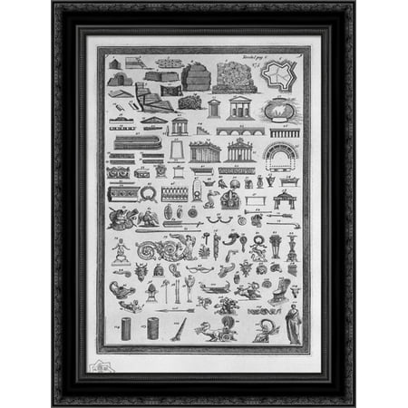 Kinds Of Woods Used For Furniture Etruscan monuments of various kinds relating to sacred uses, public, private, war, and ornaments used in the aforementioned 20x24 Black Ornate Wood Framed Canvas Art by Piranesi, Giovanni Battista ()