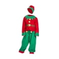 thumbnail image 4 of Conjunto de Disfraz Navideño Perfecl Traje de Cosplay con Sombrero para Niños M, 4 of 8