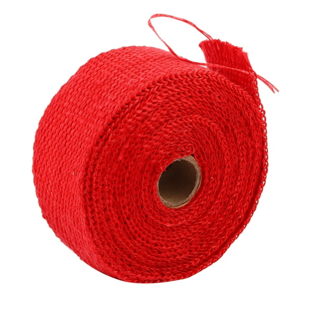 Cinta para tubo de escape, envoltura térmica de escape de 5 m Envoltura del cabezal de escape Envoltura térmica de escape Altamente recomendada