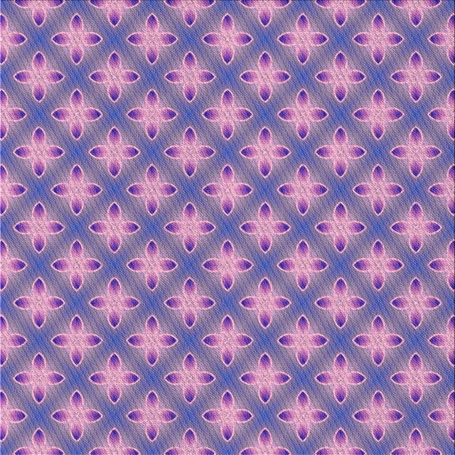 Ahgly Company Machine Washable Indoor Square Transitional Purple Violet Purple Area Rugs, 6' Square