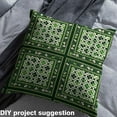 thumbnail image 2 of Homewish Four-Leaf Clover Fabric by the Yard 3 YardNatural Plant Sewing Fabric,Green Beige Room Decor Fabric by the Yard For Girls Boys,Luxury Bedroom Decor, 2 of 6