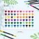 thumbnail image 2 of Rotuladores para colorear Ohuhu Maui, 36 colores, a base de agua, puntas dobles, 2 of 9