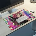 thumbnail image 5 of DanDaDan Anime Mouse Pad Extended Gaming No-sliped Large Desk Mat Stitched Edge Keyboard Mat Mousepad, 5 of 7