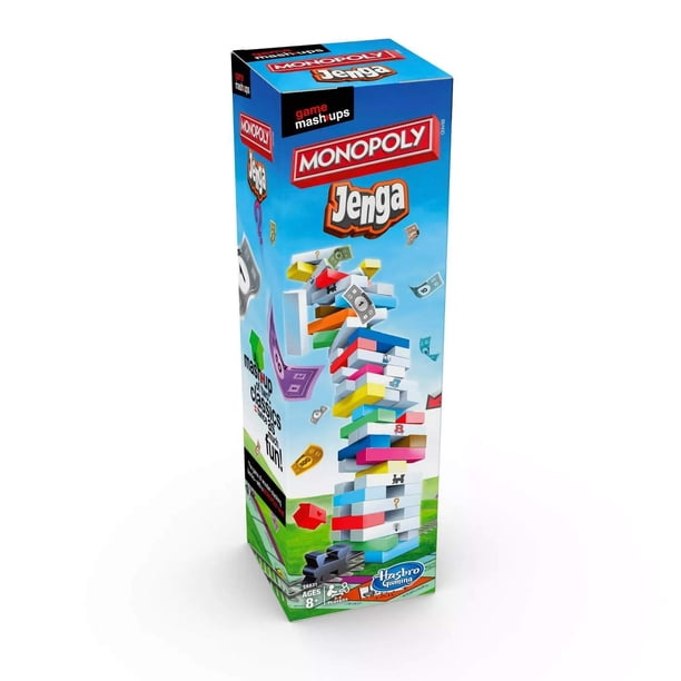 Juego de mesa Monopoly Mashups para niños mayores de 8 años, sin tablero