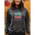 thumbnail image 2 of Warm Family Family Hoodie for Men and Women, Unisex Pullover Hooded Sweatshirt, Comfortable Cotton Poly Blend, Casual Everyday Wear, 2 of 5
