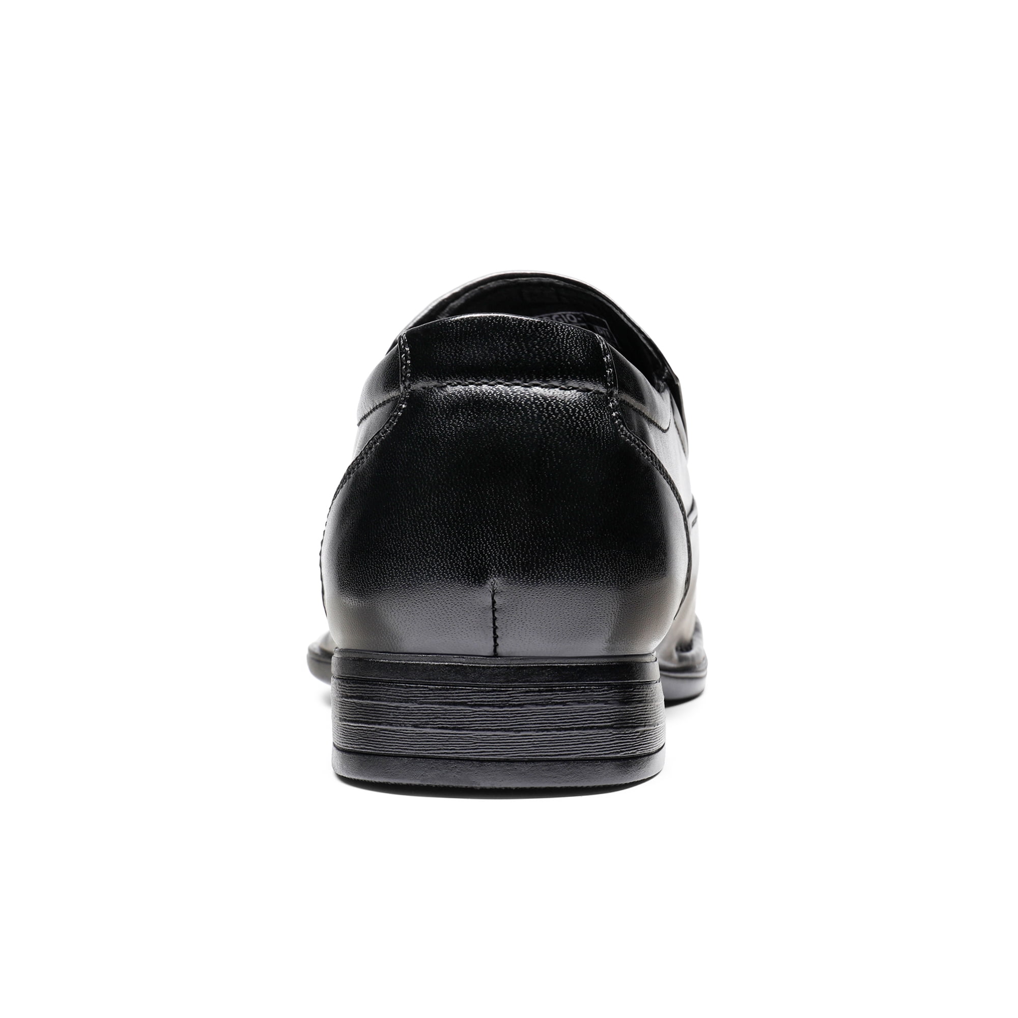 Bruno Marc Men Fashion Comfort Classic Square Toe Slip On Loafers Oxford Dress Shoes Size 6.5-13 Giorgio-1 BLACK Size 13