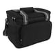 thumbnail image 4 of Bolsa térmica para almuerzo, de tela Oxford, para entrega de alimentos, mantiene el calor y el frío, bolsa portátil de gran capacidad para mujeres y hombres, color negro., 4 of 14
