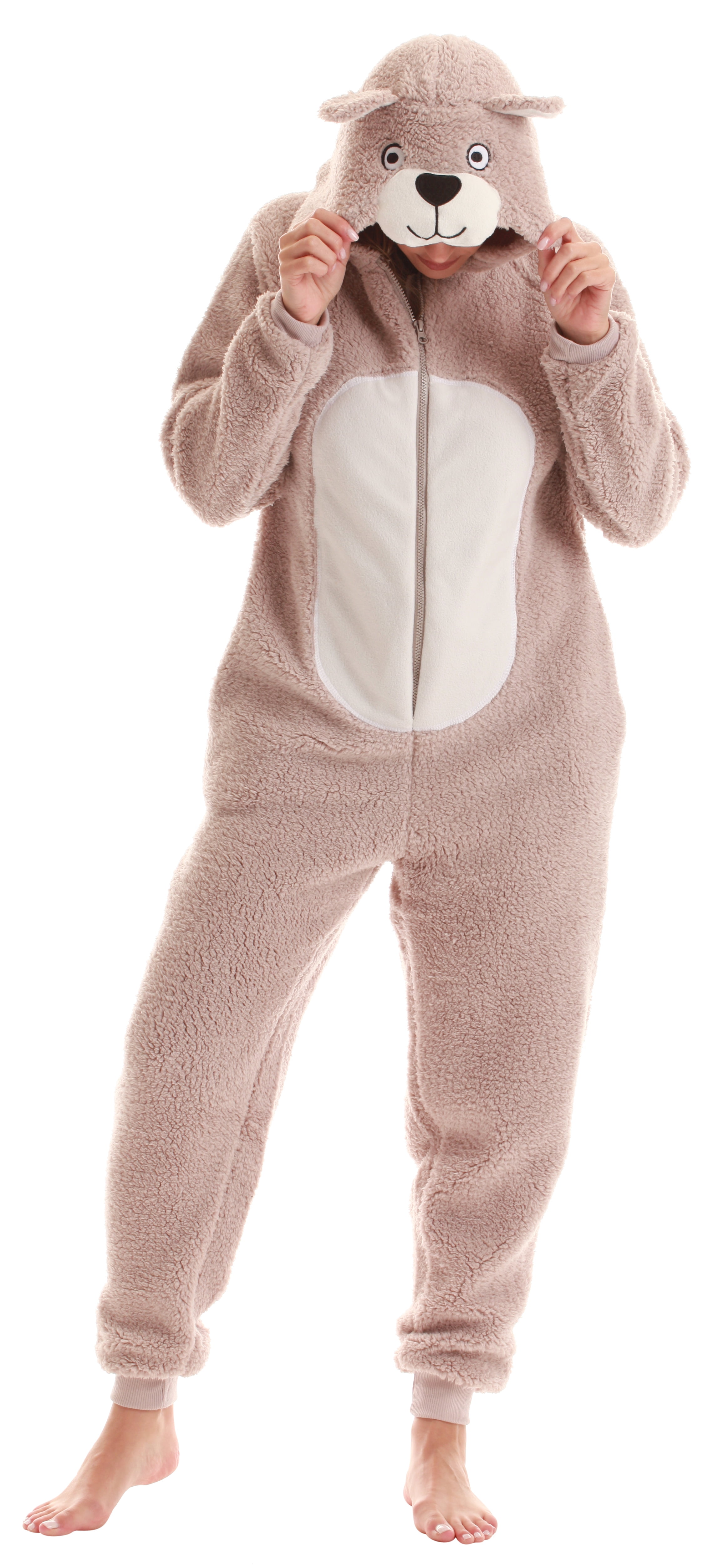 vervorming Rechthoek solide Just Love Adult Onesie / Pajamas (Teddy Bear, Small) - Walmart.com