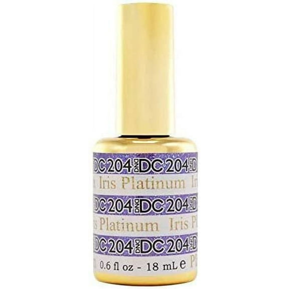 DND DC Platinum Gel Polish  IRIS Platinum 204