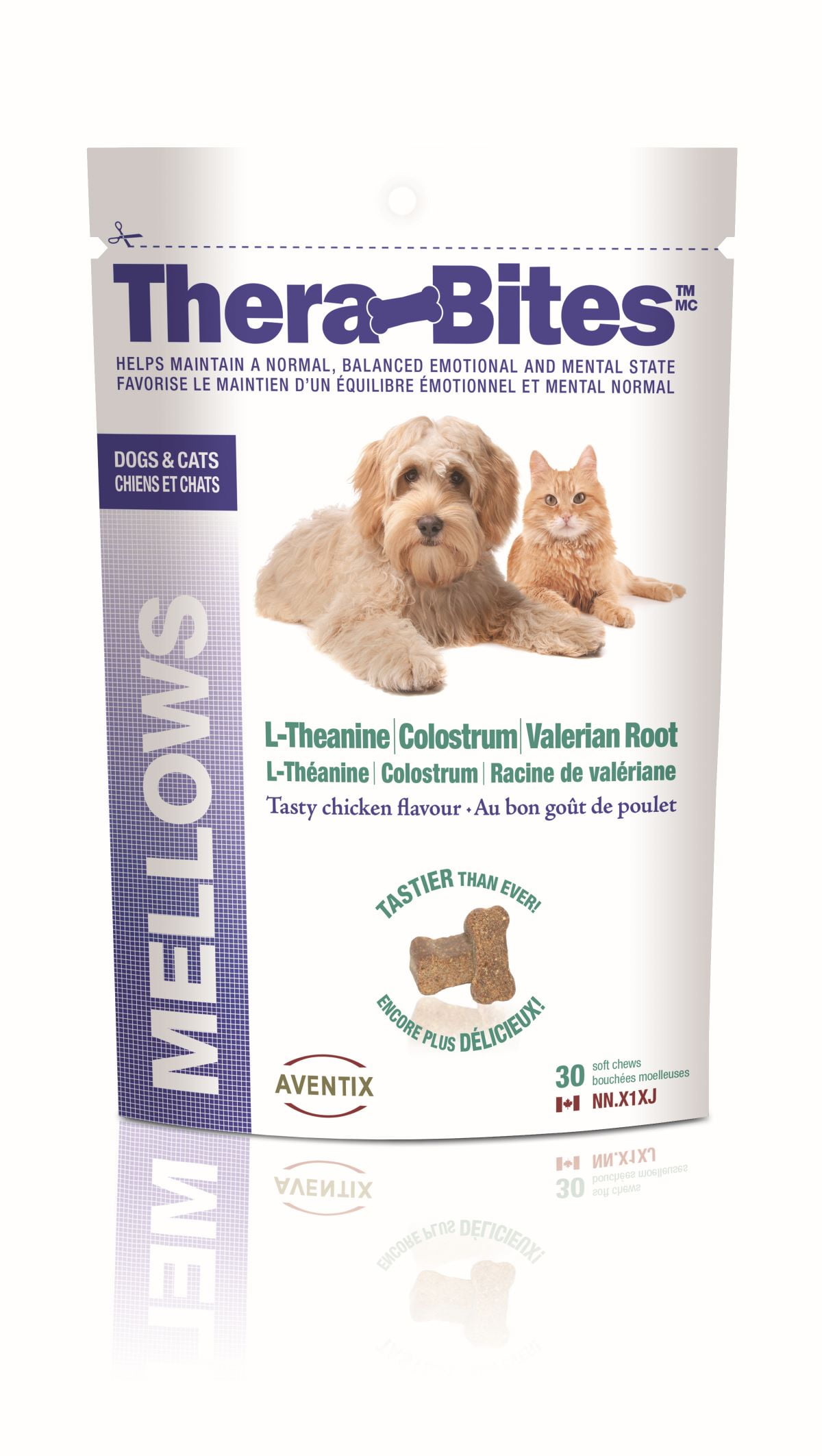 TheraBites Mellows for Dogs & Cats (30 Count)