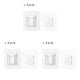 thumbnail image 2 of Wosthever Colgador de plástico autoadhesivo, sin taladro, transparente, gancho organizador, oficina, Hotel, restaurante, soporte para baño, 1 Type1 NO1, 2 of 6