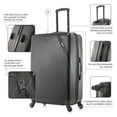thumbnail image 4 of DUKAP Discovery 28" Hardside Lightweight Luggage with Spinner Wheels, Handle and Trolley, Black, 4 of 10