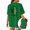 Green, variant on Women's Black Line Two Tone Rib Skeleton Sunflower Front Back Dual Inspirational Floral Quote Graphic Short Sleeve T-Shirts Red Tops