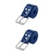 thumbnail image 1 of Yuarrent Cinturón de peso para buceo de silicona, cinturón de buceo fácil hecho para cinturón multifuncional, cinturones de buceo ligeros, Azul 2Conjunto, 1 of 1