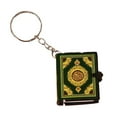 thumbnail image 3 of Soumake Unisex Mini Quran Arabic Pendant Keychain Bag Car Hanging Key Ring Birthday Gift, 3 of 3
