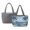 Sea Turtle Beach-B, variant on Pzuqiu US Flag Star Print Large Quilted Tote Bag for Women, Lightweight Puffer Tote Casual Carryall for Work Travel Daily Errands Holiday Use