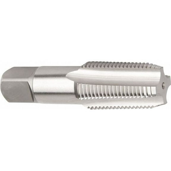 Widia Pipe Tap, 1/8"-27, Taper, 4 Flutes, NPT VTSTR8001