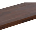 thumbnail image 6 of Fab Habitat Aurora 3-Seater Bench - 63" L Large Rustic Industrial Mango Wood Dining Table Bench, Handcrafted for Living Room or Entryway, Walnut Finish, 6 of 8