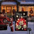 thumbnail image 1 of Merry Christmas LED Lighted Garden Flag Outdoor Decoration, 1 of 5