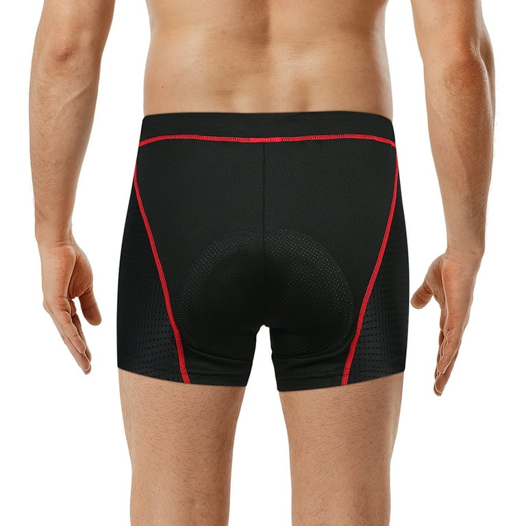 Wosawe Men Cycling Shorts Padded MTB Bike Underwear Shorts Breathable Quick  Dry Biking Shorts 