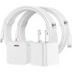 thumbnail image 1 of iPhone 12 13 14 Fast Charger,MFi Certified 2-Pack 20W Type C Fast Charger Block with 6FT USB C to L Cable Compatible with iPhone 14 13 12 11 Pro Max/Pro/Plus/Mini/Xs Max/XR/X, iPad, 1 of 1