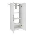 thumbnail image 3 of Prepac Large HangUps Storage Cabinet, White, 3 of 7
