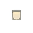 thumbnail image 1 of Living District Raine Modern Integrated LED Wall Sconce Silver Acrylic Lens, 1 of 3