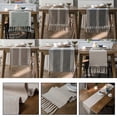 thumbnail image 2 of Rectangle Table Runner Striped Tassel Tablecloth For Dining Kitchen Coffee Decor, 2 of 4