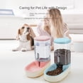 thumbnail image 2 of Comedero automático para perros y gatos, dispensador de agua, cuenco para perros, cuenco para alimentación de agua, cuenco para gatos, combinación de cubo para almacenar granos, 2 of 5