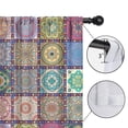 thumbnail image 4 of Blackout Kids Curtains,Boho Bohemia Flower Childrens Insulated Curtains Set Of 2,Bedroom Essentials,Toddler Room Decor 42"x63"(106x160cm), 4 of 4