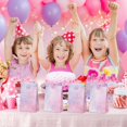 thumbnail image 6 of 36PCS Party Favor Bags with Stickers, Pink and Purple Goodie Bags for Girls Birthday Small Gift Bag for Kids, Baby Shower, Wedding, Mermaid Party Favor Supplies, 6 of 7