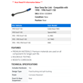 thumbnail image 2 of Rear Sway Bar Link - Compatible with 1990 - 1996 Ford F-150 1991 1992 1993 1994 1995, 2 of 2