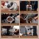 thumbnail image 3 of Kit de Accesorios para Espresso de 53 Mm, Prensador Calibrado con Resorte, Herramienta de Aguja de Acero Inoxidable y Embudo Dosificador, 3 of 5