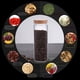 thumbnail image 4 of Tarro de vidrio para almacenar té con tapas herméticas, dispensador decorativo sellado. 7x30cm, 4 of 8