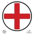 thumbnail image 1 of England Flag - 8" Vinyl Sticker - For Car Laptop I-Pad - Waterproof Decal, 1 of 1