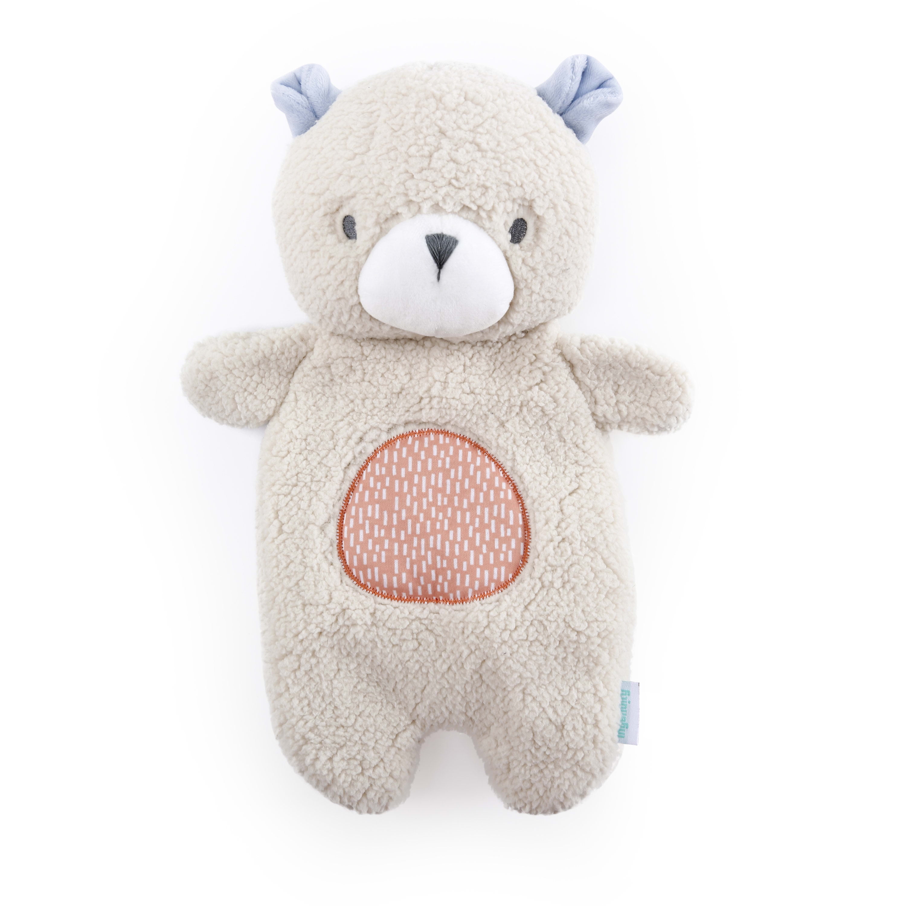 Xxx Dog Loevy Video - Ingenuity Premium Soft Plush Soothing Bean Bag Lovey - Nate the Teddy Bear,  Ages Newborn + - Walmart.com