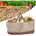 thumbnail image 3 of FlkwoH portátil de gran capacidad de tela Oxford bolsa de transporte de troncos ramitas bolsa de almacenamiento de ramas bolsa de leña y bolsa de troncos para chimeneas, 3 of 5