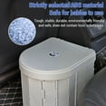 thumbnail image 4 of Portable Toilet for Camping, Convenient Car-Mounted Folding Toilet, 4 of 5