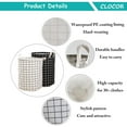 thumbnail image 4 of Laundry Hamper With Handle Collapsible Storage Basket Laundry Basket 41.8l For Bedroom Bathroom Washing Clothes & Toy Storage Organizer Easy Storage 2PACK, 4 of 6