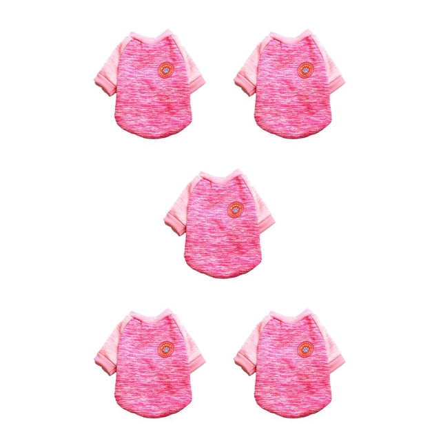 Greeniant Ropa Camisa Calentador de invierno Moda Disfraces Raglan Ropa multicolor Belleza Perros Chihuahua Bulldog rosa rojo L Type1 NO1