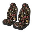 thumbnail image 4 of Pzuqiu Mushroom Car Seat Cover Warm Car Seats Covers Front Seats Only Anti-Slip Elastic Fabrics Auto Seat Protector Soft Comfortable Interior Full Coverage Fit for Most Cars SUV, 4 of 7