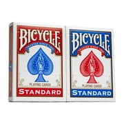 Bicycle Playing Cards, 2 Pack, Standard Index (Red & Blue)