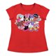 thumbnail image 1 of Playera Para Niña Disney Minnie Mouse Cuello Redondo Manga Corta Talla 10 Rojo, 1 of 2